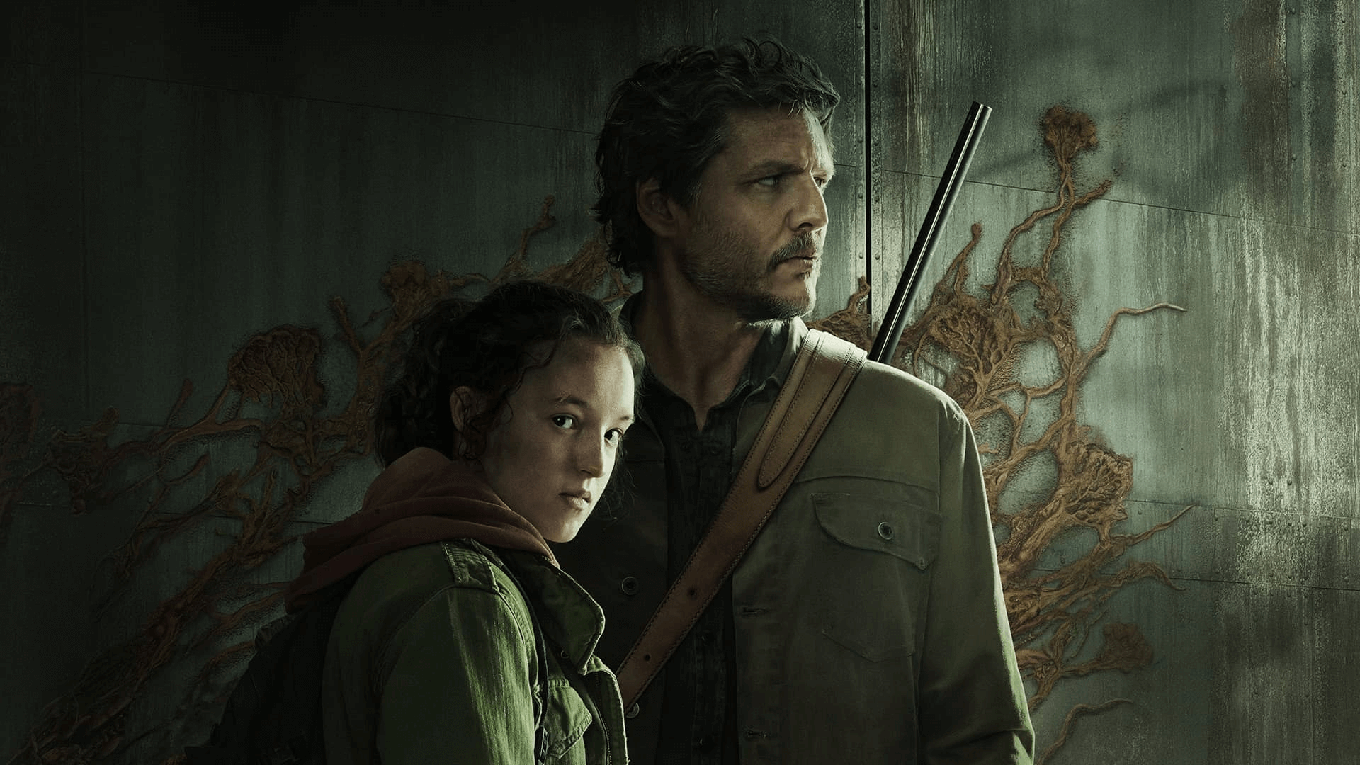 Ellie e Joel abraçados